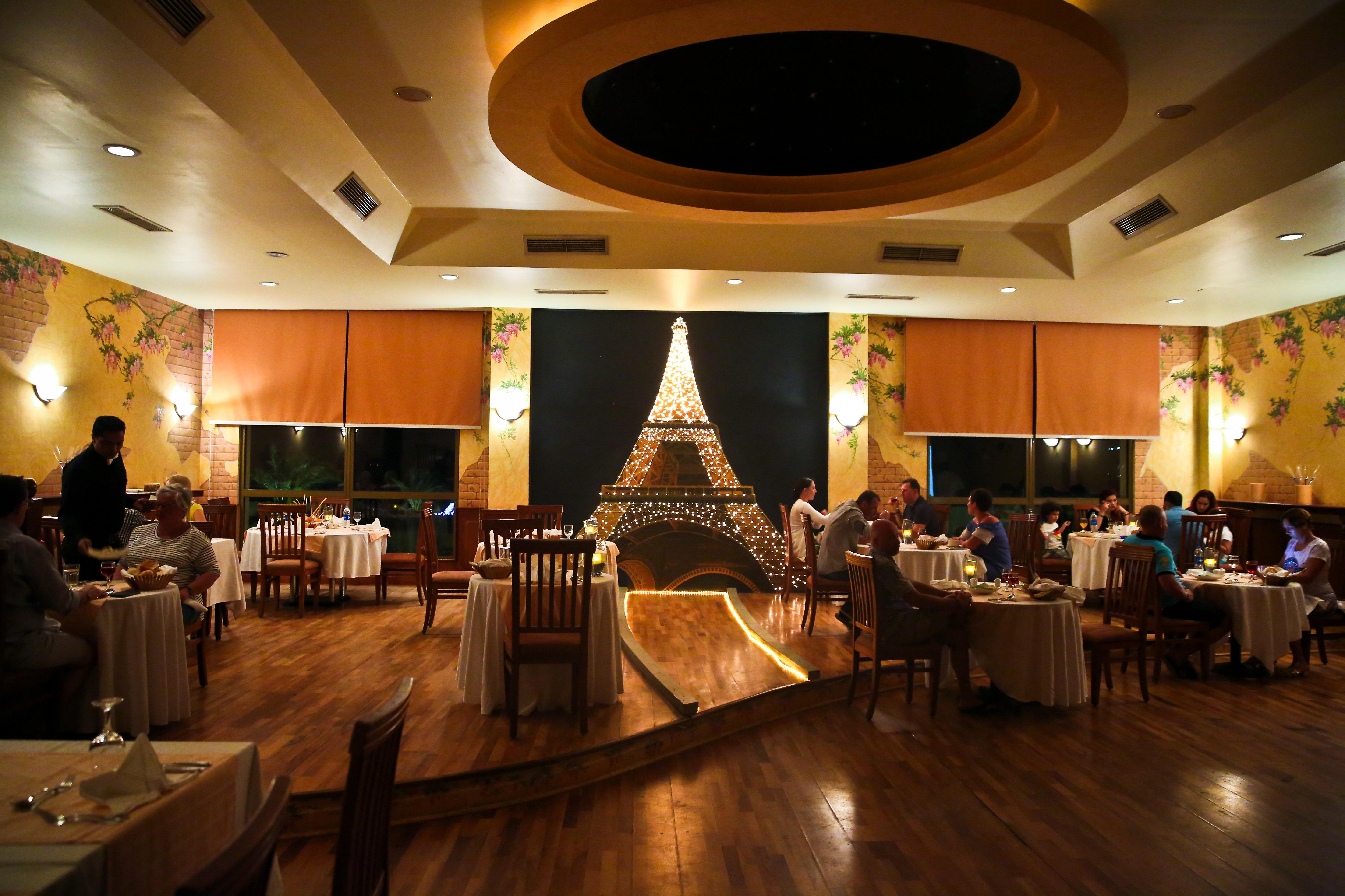 Charmillion Club Resort シャルム・エル・シェイク エクステリア 写真 Interior of the restaurant